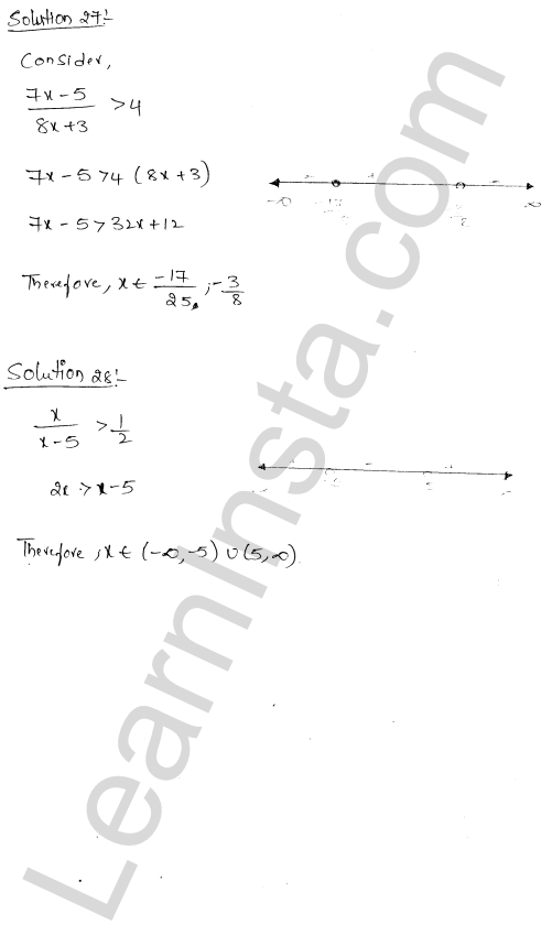 RD Sharma Class 11 Solutions Chapter 15 Linear Inequations Ex 15.1 1.12