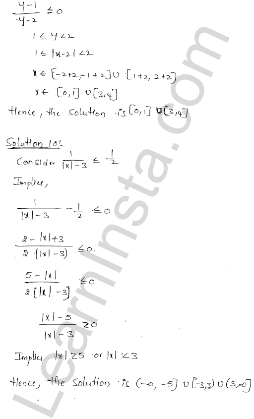 RD Sharma Class 11 Solutions Chapter 15 Linear Inequations Ex 15.3 1.7