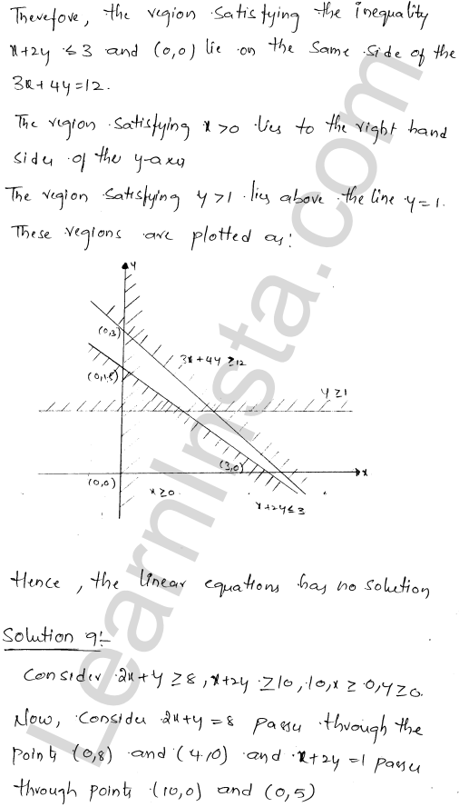 RD Sharma Class 11 Solutions Chapter 15 Linear Inequations Ex 15.6 1.13
