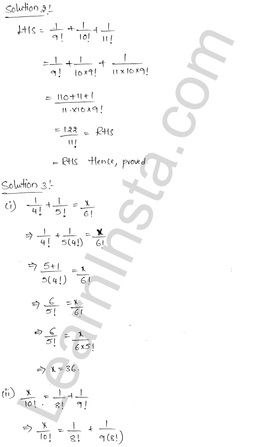 RD Sharma Class 11 Solutions Chapter 16 Permutations Ex 16.1 1.2