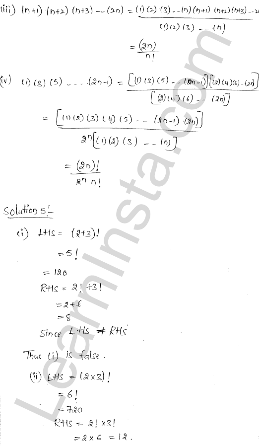 RD Sharma Class 11 Solutions Chapter 16 Permutations Ex 16.1 1.4