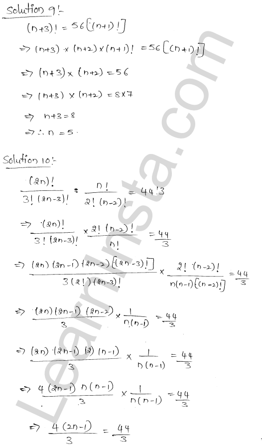 RD Sharma Class 11 Solutions Chapter 16 Permutations Ex 16.1 1.6