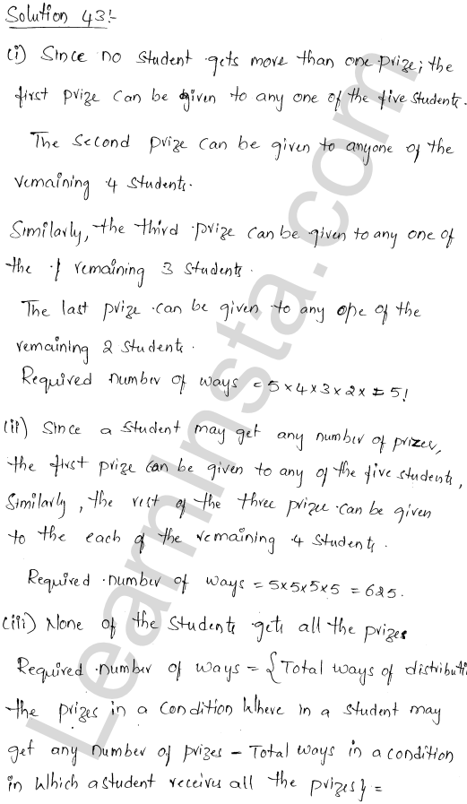 RD Sharma Class 11 Solutions Chapter 16 Permutations Ex 16.2 1.23