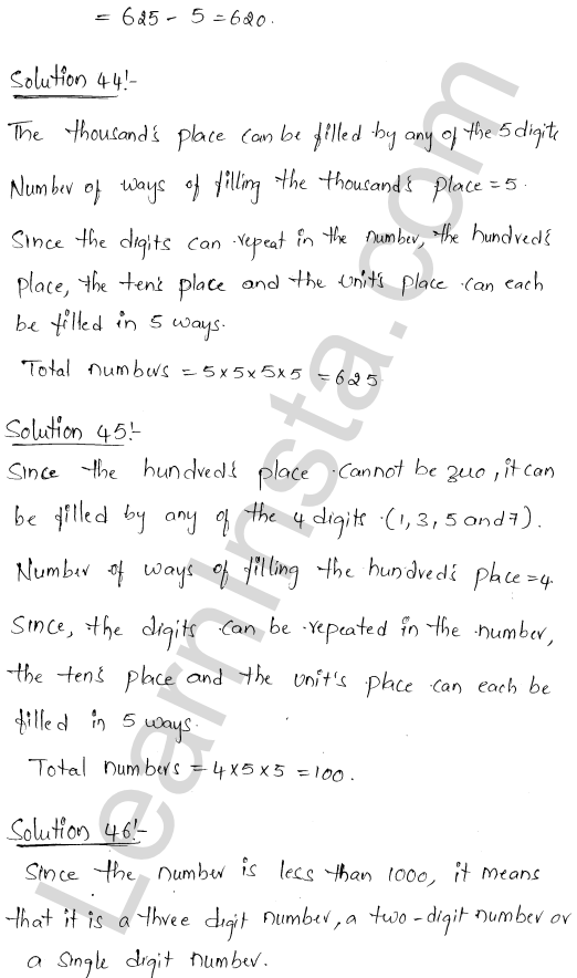 RD Sharma Class 11 Solutions Chapter 16 Permutations Ex 16.2 1.24