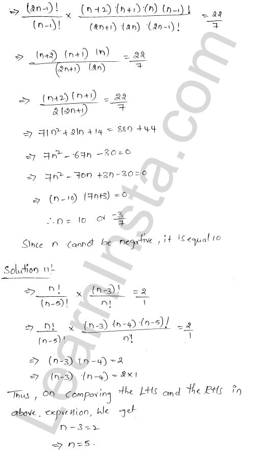 RD Sharma Class 11 Solutions Chapter 16 Permutations Ex 16.3 1.8