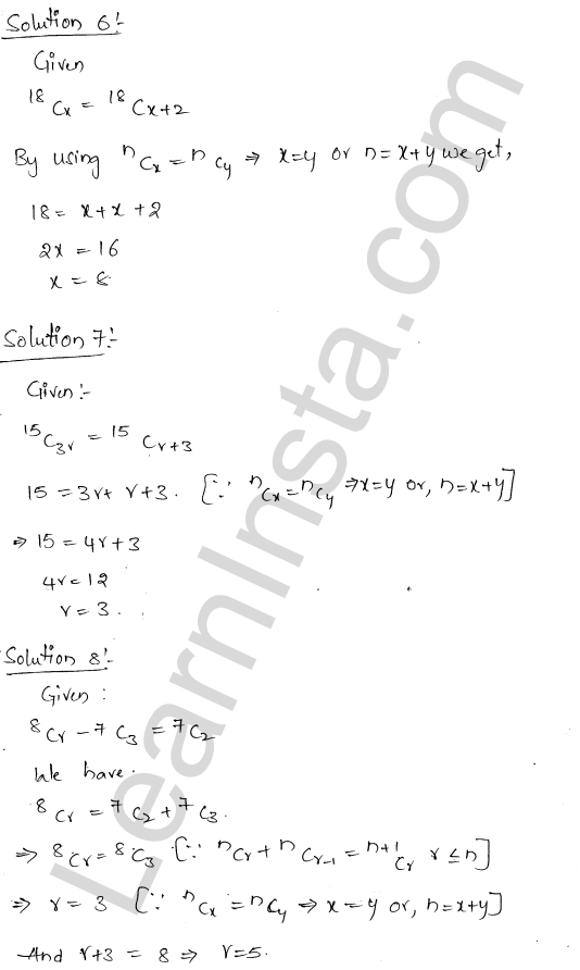 RD Sharma Class 11 Solutions Chapter 17 Combinations Ex 17.1 1.4