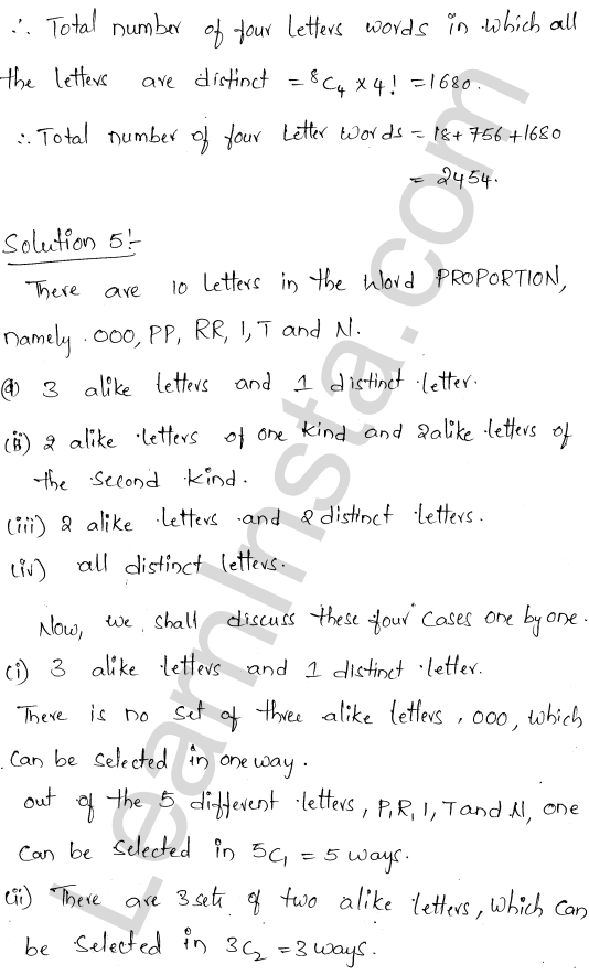 RD Sharma Class 11 Solutions Chapter 17 Combinations Ex 17.3 1.5