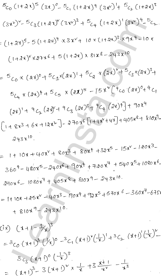 RD Sharma Class 11 Solutions Chapter 18 Binomial Theorem Ex 18.1 1.4
