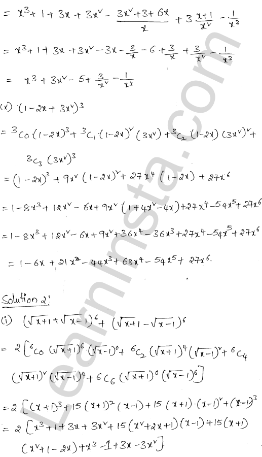 RD Sharma Class 11 Solutions Chapter 18 Binomial Theorem Ex 18.1 1.5