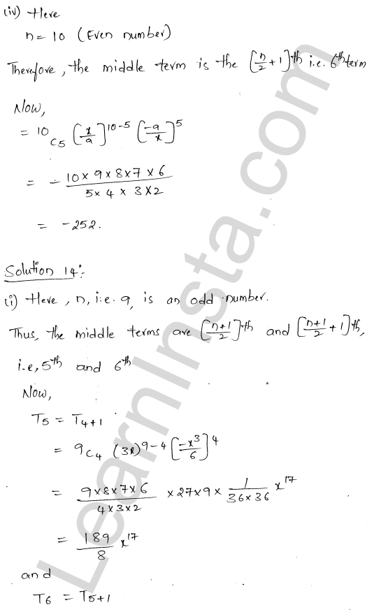 RD Sharma Class 11 Solutions Chapter 18 Binomial Theorem Ex 18.2 1.15