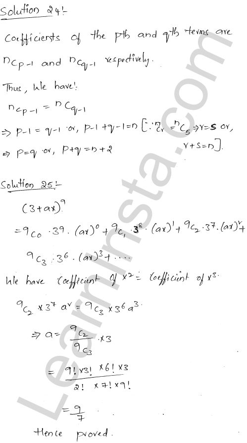 RD Sharma Class 11 Solutions Chapter 18 Binomial Theorem Ex 18.2 1.37