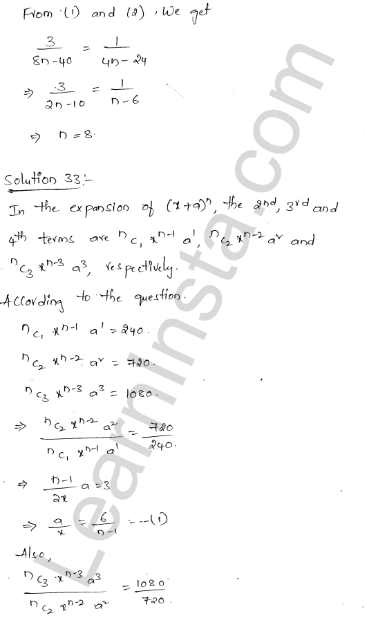 RD Sharma Class 11 Solutions Chapter 18 Binomial Theorem Ex 18.2 1.44