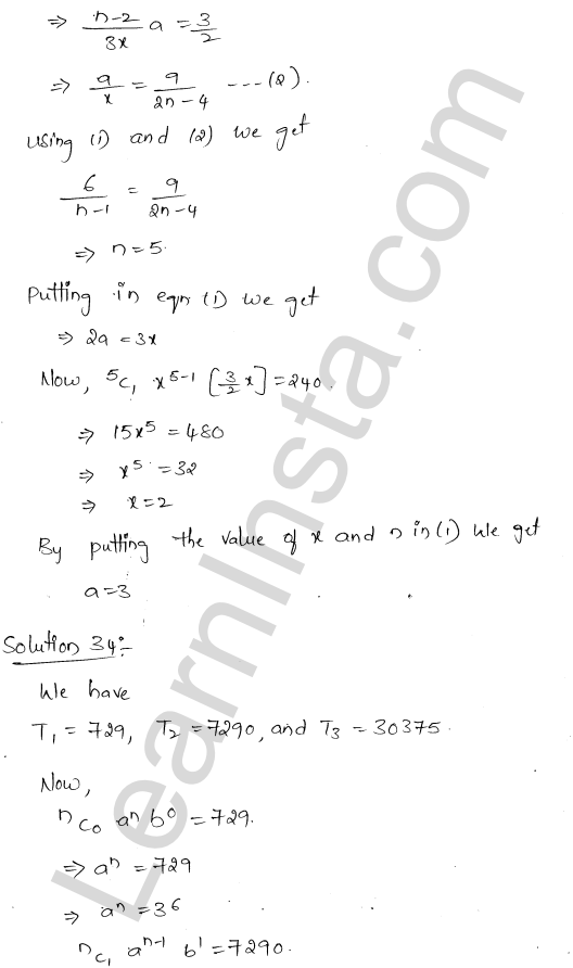 RD Sharma Class 11 Solutions Chapter 18 Binomial Theorem Ex 18.2 1.45