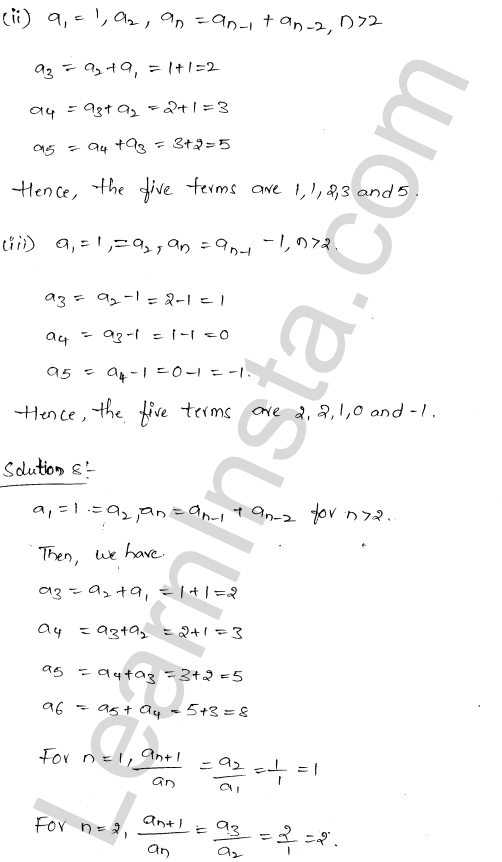 RD Sharma Class 11 Solutions Chapter 19 Arithmetic Progressions Ex 19.1 1.6