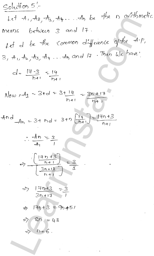 RD Sharma Class 11 Solutions Chapter 19 Arithmetic Progressions Ex 19.6 1.4