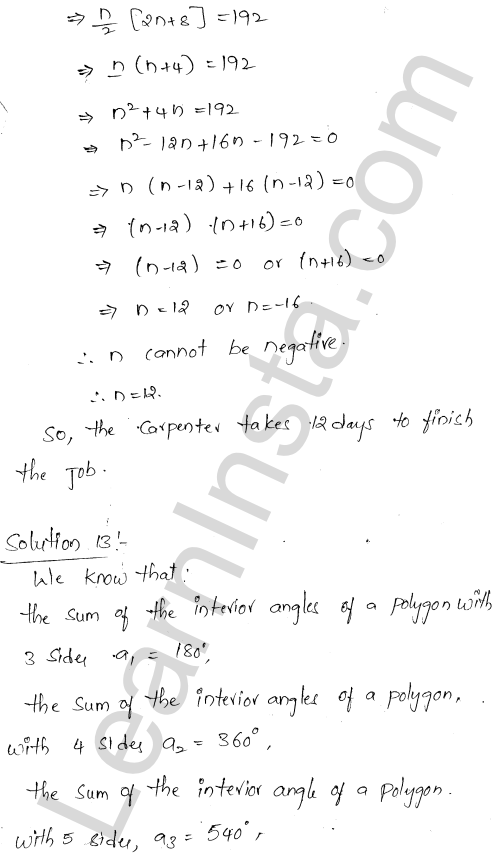 RD Sharma Class 11 Solutions Chapter 19 Arithmetic Progressions Ex 19.7 1.11