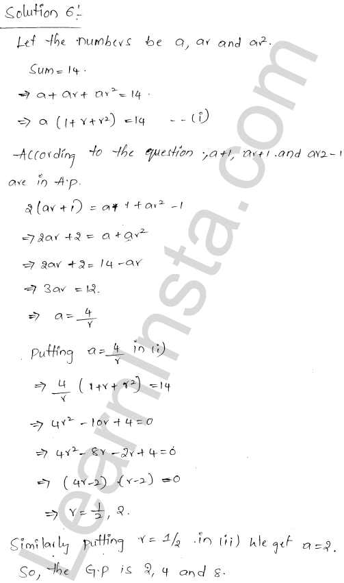 RD Sharma Class 11 Solutions Chapter 20 Geometric Progressions Ex 20.2 1.6