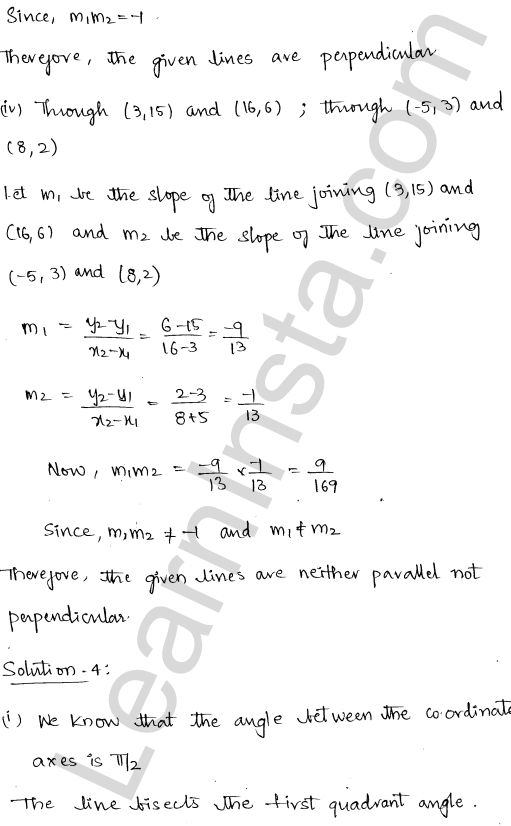 RD Sharma Class 11 Solutions Chapter 23 The Straight Lines Ex 23.1 1.5