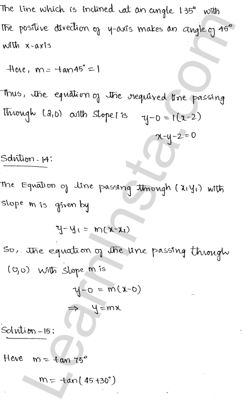 RD Sharma Class 11 Solutions Chapter 23 The Straight Lines Ex 23.4 1.12