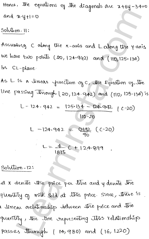 RD Sharma Class 11 Solutions Chapter 23 The Straight Lines Ex 23.5 1.13