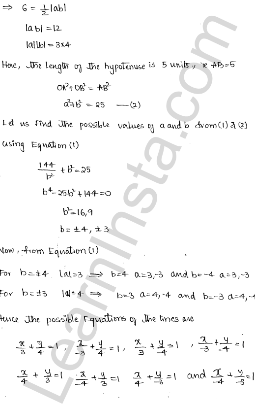 RD Sharma Class 11 Solutions Chapter 23 The Straight Lines Ex 23.6 1.4