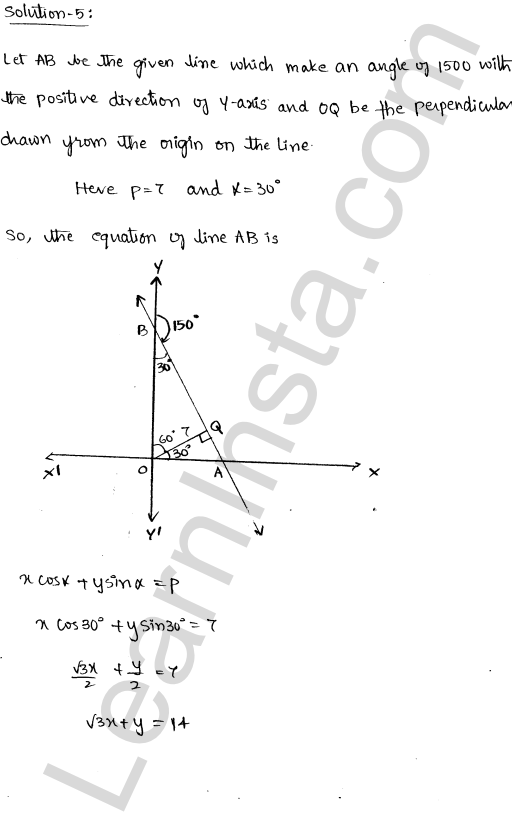 RD Sharma Class 11 Solutions Chapter 23 The Straight Lines Ex 23.7 1.5