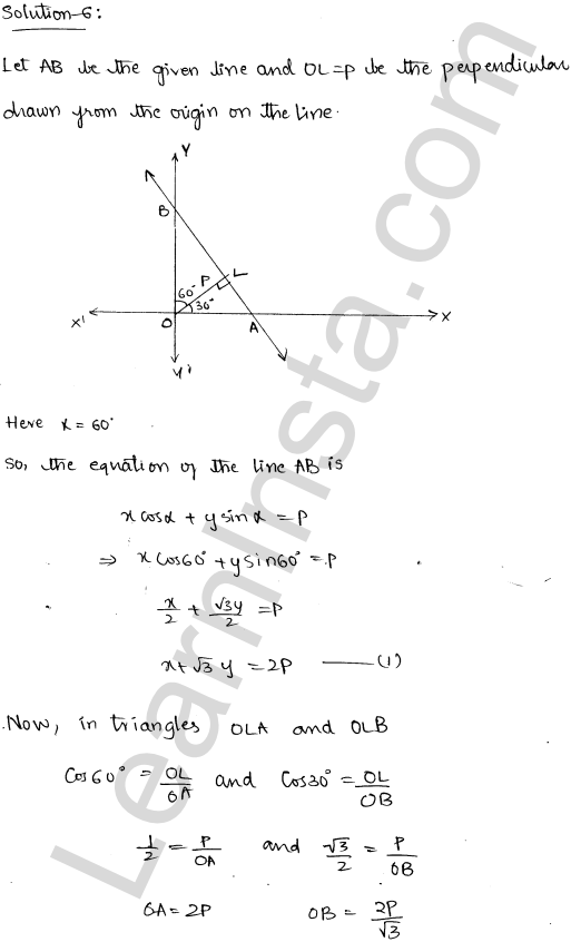 RD Sharma Class 11 Solutions Chapter 23 The Straight Lines Ex 23.7 1.6