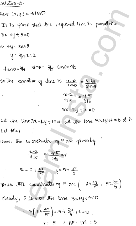 RD Sharma Class 11 Solutions Chapter 23 The Straight Lines Ex 23.8 1.15
