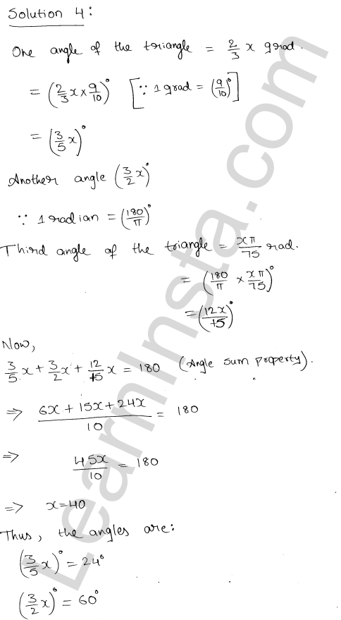 RD Sharma Class 11 Solutions Chapter 4 Measurement of Angles Ex 4.1 6