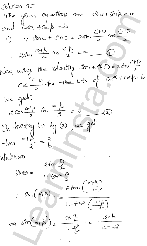 RD Sharma Class 11 Solutions Chapter 9 Trigonometric Ratios of Multiple and Submultiple Angles Ex 9.1 1.29