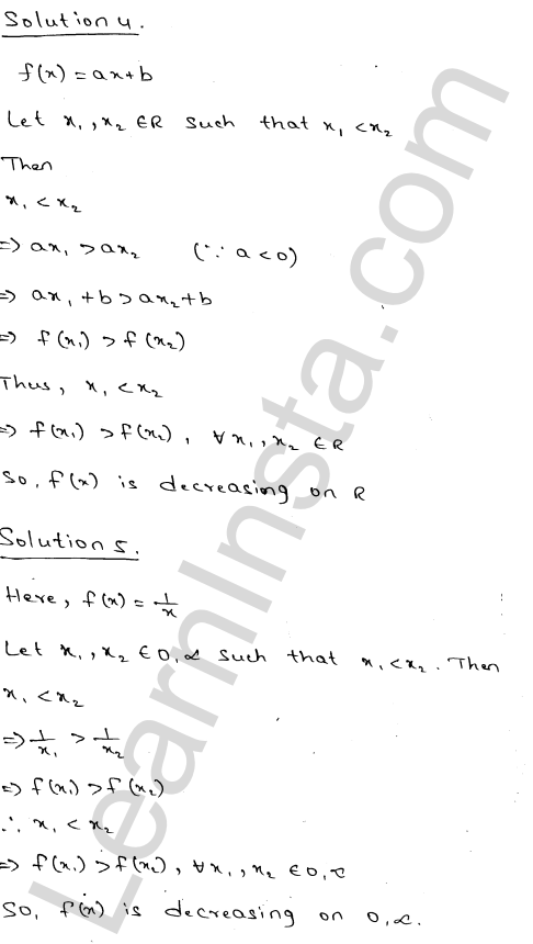 RD Sharma Class 12 Solutions Chapter 17 Increasing and Decreasing Functions Ex 17.1 1.3