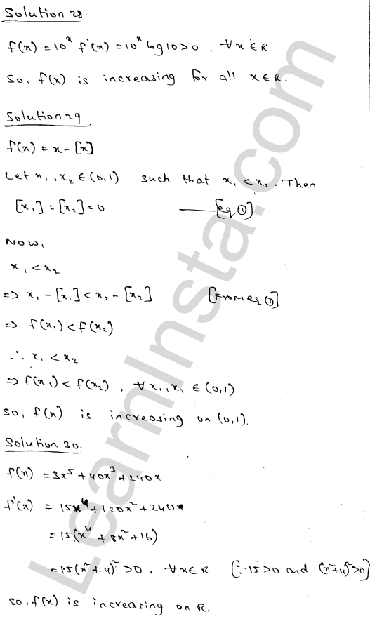 RD Sharma Class 12 Solutions Chapter 17 Increasing and Decreasing Functions Ex 17.2 1.47