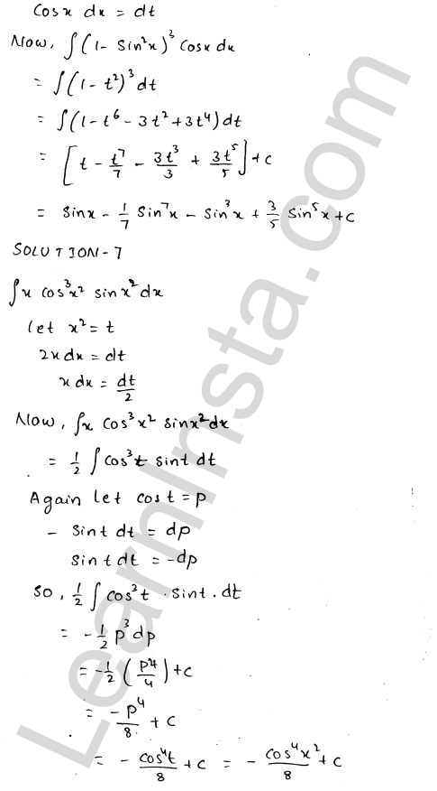 RD Sharma Class 12 Solutions Chapter 19 Indefinite Integrals Ex 19.12 1.4
