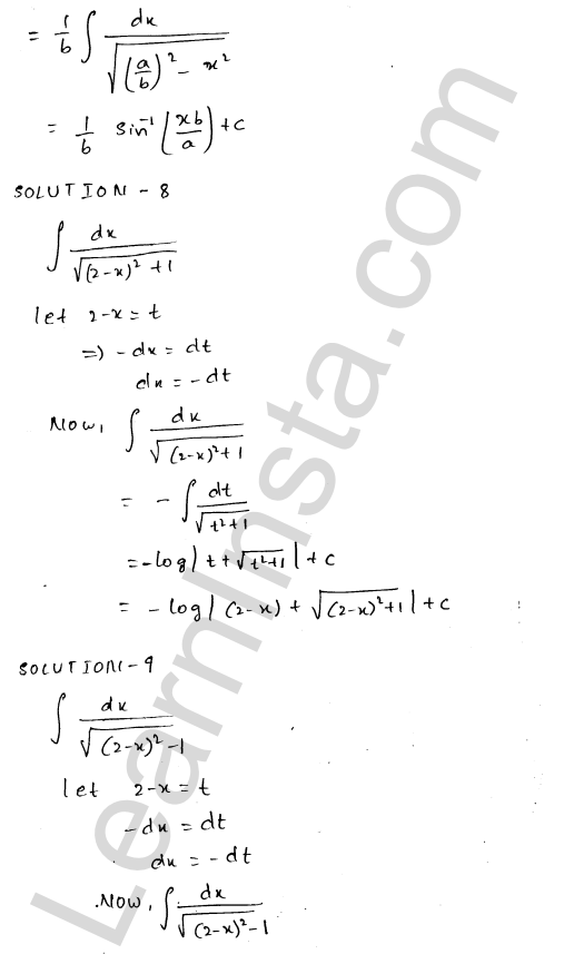 RD Sharma Class 12 Solutions Chapter 19 Indefinite Integrals Ex 19.14 1.4