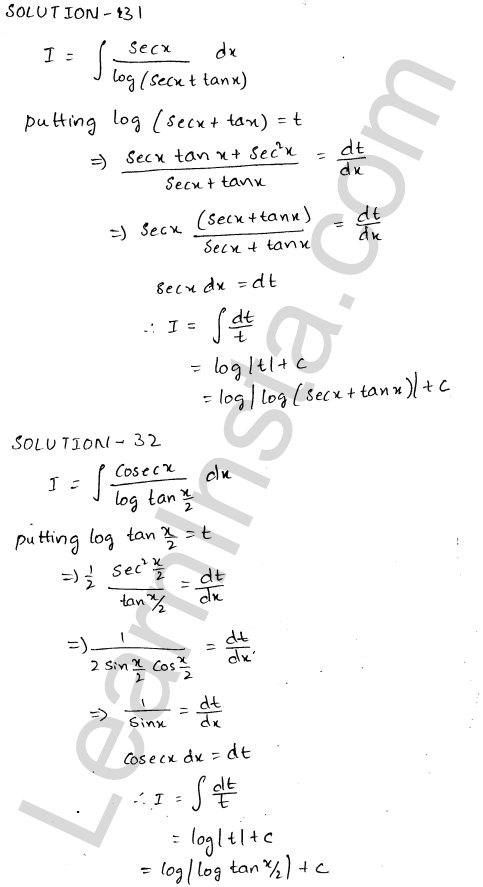 RD Sharma Class 12 Solutions Chapter 19 Indefinite Integrals Ex 19.8 1.15
