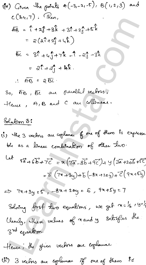 RD Sharma Class 12 Solutions Chapter 23 Algebra of Vectors Ex 23.8 1.4