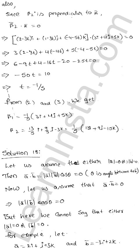 RD Sharma Class 12 Solutions Chapter 24 Scalar Or Dot Product Ex 24.1 1.15