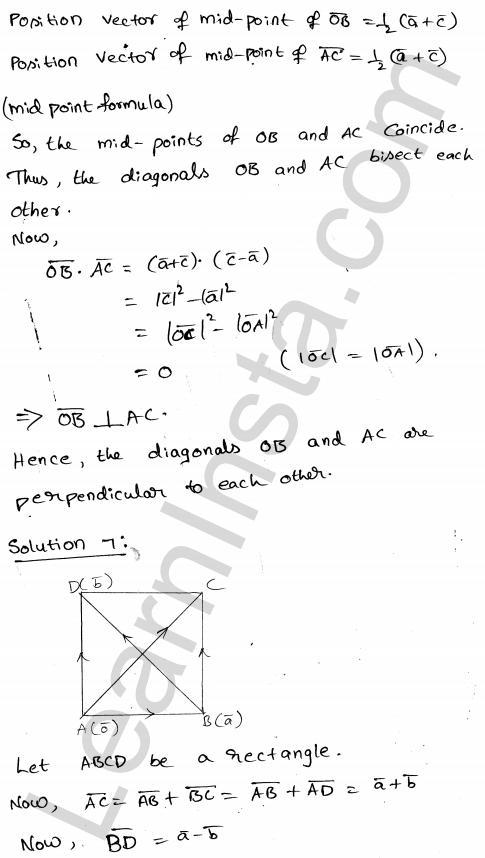 RD Sharma Class 12 Solutions Chapter 24 Scalar Or Dot Product Ex 24.2 1.7