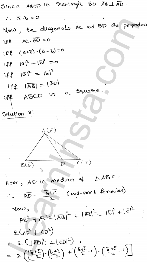 RD Sharma Class 12 Solutions Chapter 24 Scalar Or Dot Product Ex 24.2 1.8