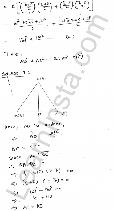 RD Sharma Class 12 Solutions Chapter 24 Scalar Or Dot Product Ex 24.2 1.9