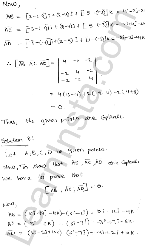 RD Sharma Class 12 Solutions Chapter 26 Scalar Triple Product Ex 26.1 1.11
