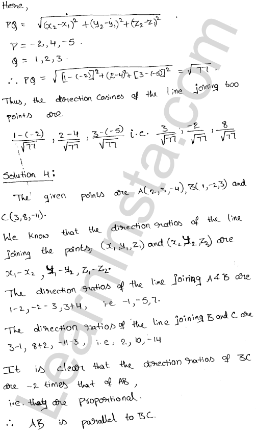 RD Sharma Class 12 Solutions Chapter 27 Direction Cosines and Direction Ratios Ex 27.1 1.2
