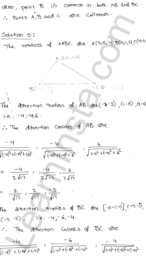 RD Sharma Class 12 Solutions Chapter 27 Direction Cosines and Direction Ratios Ex 27.1 1.3