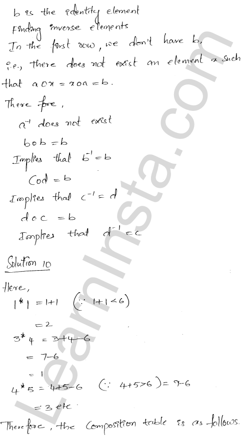 RD Sharma Class 12 Solutions Chapter 3 Binary Operations Ex 3.4 1.14