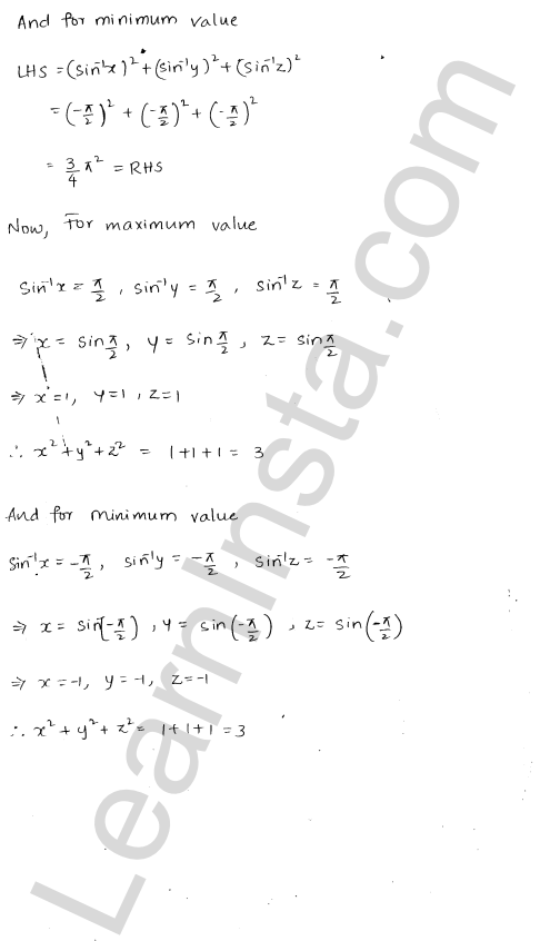 RD Sharma Class 12 Solutions Chapter 4 Inverse Trigonometric Functions Ex 4.1 1.6
