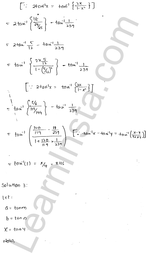 RD Sharma Class 12 Solutions Chapter 4 Inverse Trigonometric Functions Ex 4.14 1.10