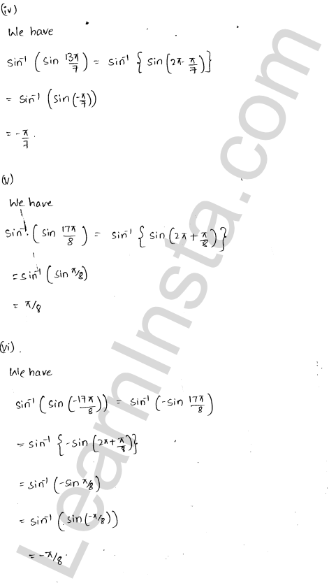RD Sharma Class 12 Solutions Chapter 4 Inverse Trigonometric Functions Ex 4.7 1.2