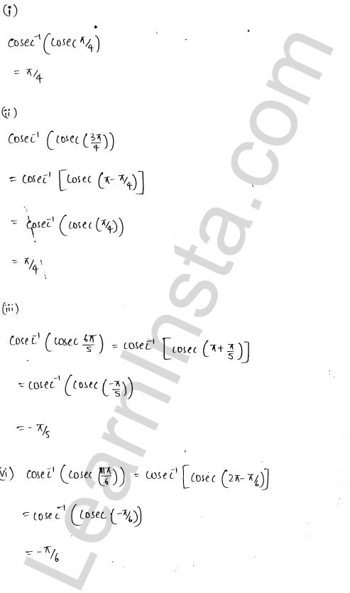 RD Sharma Class 12 Solutions Chapter 4 Inverse Trigonometric Functions Ex 4.7 1.9