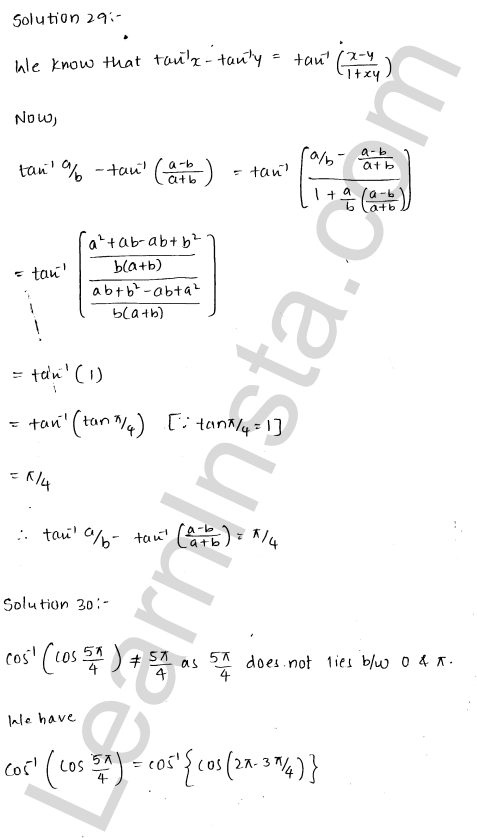 RD Sharma Class 12 Solutions Chapter 4 Inverse Trigonometric Functions VSAQ 1.16