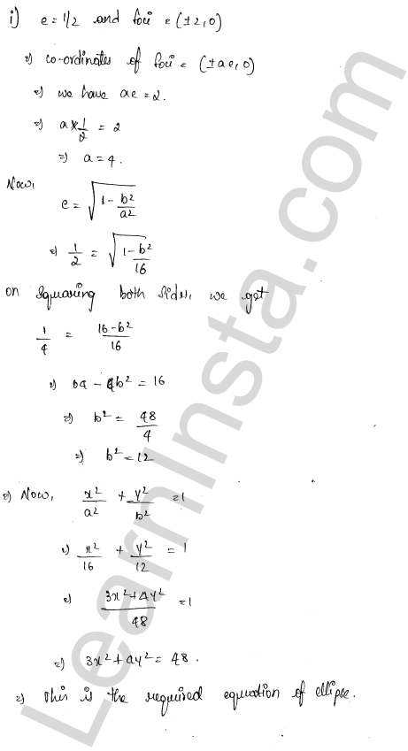 RD Sharma Class 11 Solutions Chapter 26 Ellipse Ex 26.1 1.10
